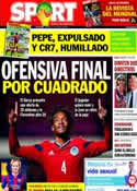 Portada diario Sport del 17 de Junio de 2014