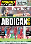 Portada Mundo Deportivo del 19 de Junio de 2014