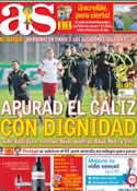 Portada diario AS del 23 de Junio de 2014