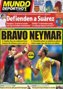 Portada Mundo Deportivo del 28 de Junio de 2014