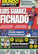 Portada Mundo Deportivo del 5 de Julio de 2014